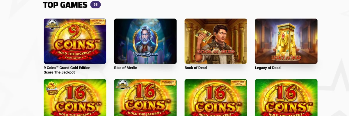 Most Popular Cazino Stars Casino Games