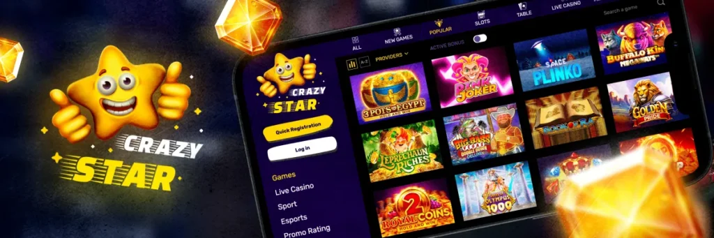 Crazy Star Casino Review